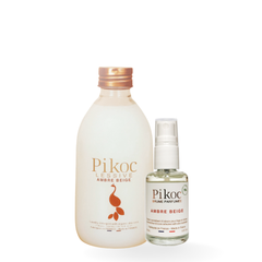 AMBRE BEIGE skalbiklio ir audinių purškiklio rinkinys I SILUETI e-boutique
