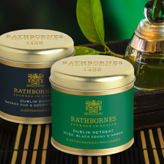 RATHBORNES Aromatinė žvakė DUBLIN RETREAT | Luxurious Fragrances & Gifting – SILUETI