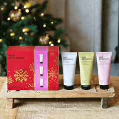 MAX BENJAMIN Rankų kremų rinkinys HAND CREAM TRIO 3 x 75 ml - SILUETI