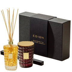 CELLO SUITE N. 23 ROSASTRO HARMONY  aromatinės žvakės ir namų kvapo rinkinys - EDION