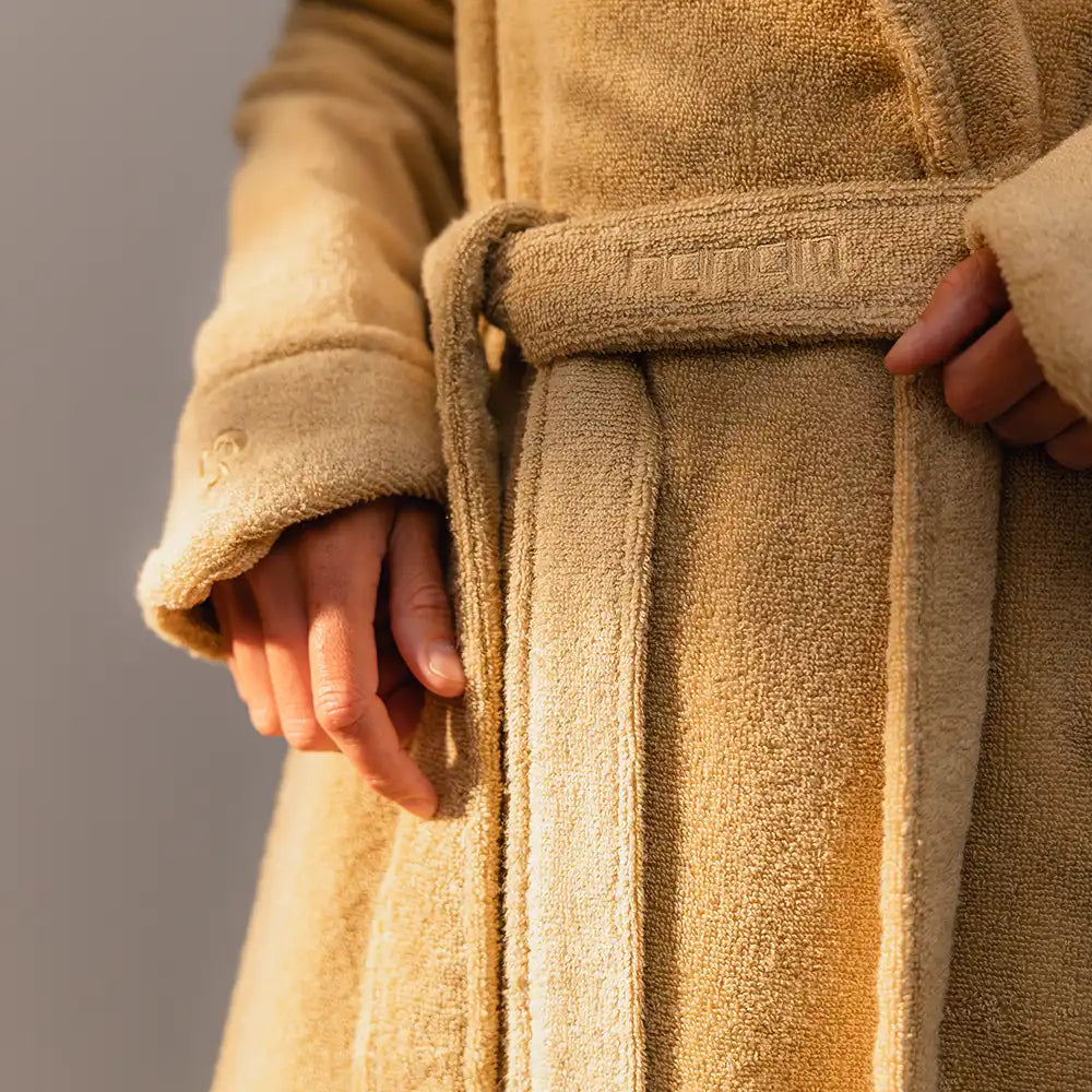 HAMAM Moteriškas chalatas SULTAN Barley |  Interjero dekoras ir dovanos | SILUETI e-boutique