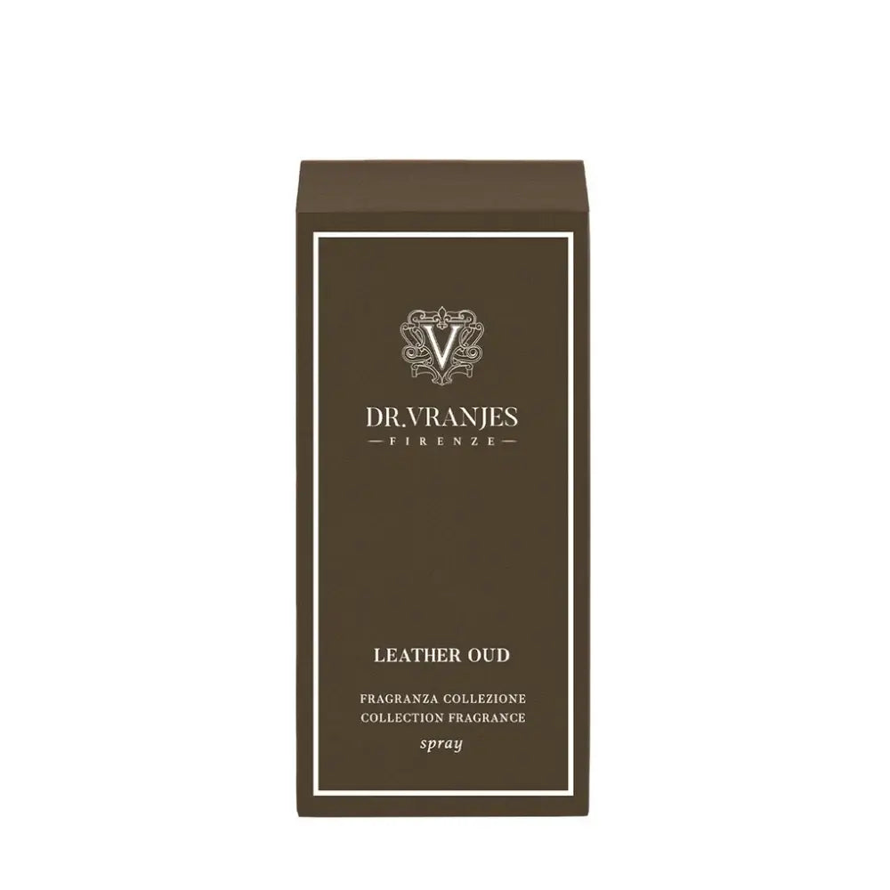 Dr. Vranjes Firenze Purškiamas namų kvapas LEATHER OUD | Interjero dekoras ir dovanos | SILUETI e - boutique